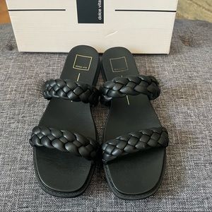 Dolce Vita Sandals, Black, sz 10